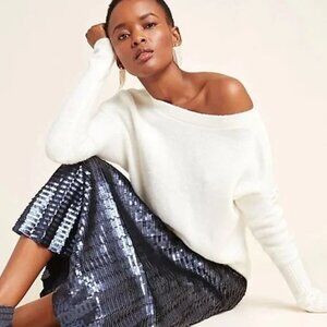 Anthropologie Boatneck Sweater